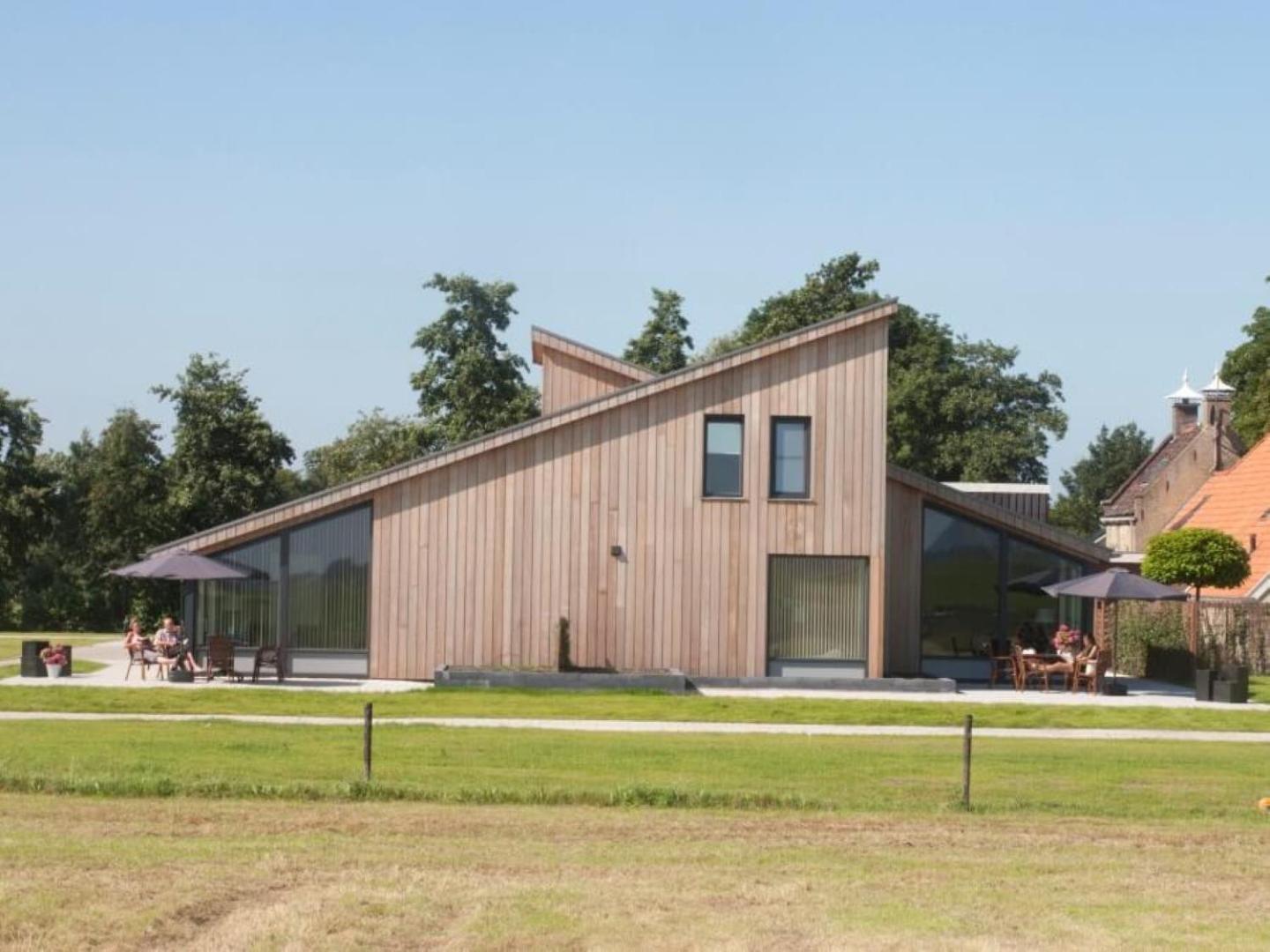 Luxe Vakantiehuis In Friesland ชูเรอ ภายนอก รูปภาพ